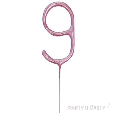 xx zof zimny ogien cyferka 9 rozowa