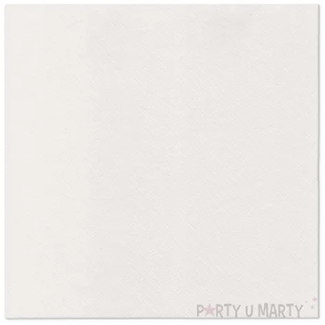 xx zse serwetki airlaid unicolor white 40x40 cm 12 szt