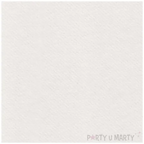 xx zse serwetki airlaid unicolor white 40x40 cm 12 szt