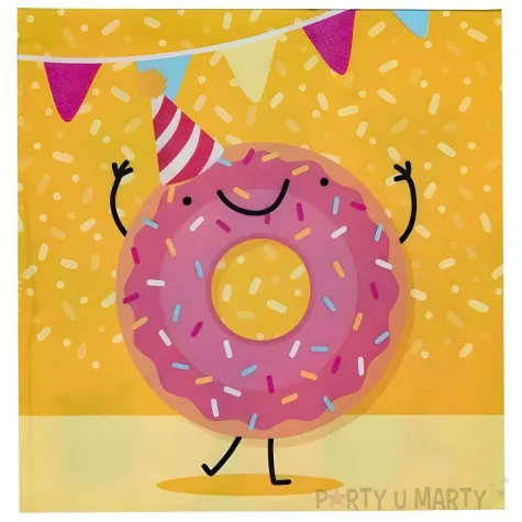 xx zse serwetki donut 33x33 cm 20 szt