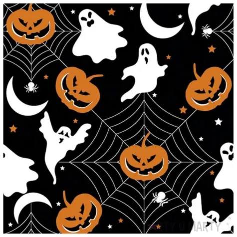 xx zse serwetki halloween daisy dynie i duszki 33x33 cm 20 szt