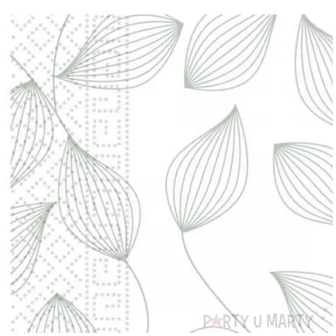 xx zse serwetki papierowe leaves 33 x 33 cm 20szt
