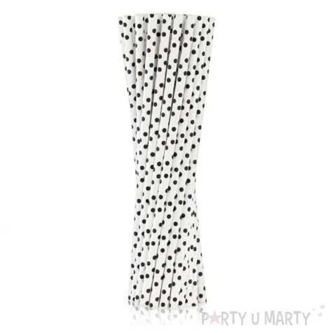xx zsl rurki slomki pap czarne groszki 6x197 mm 250 szt