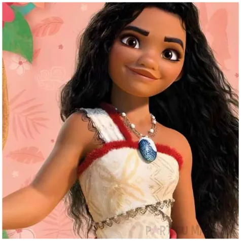 xx zta talerzyki papierowe moana 23 cm 8 szt