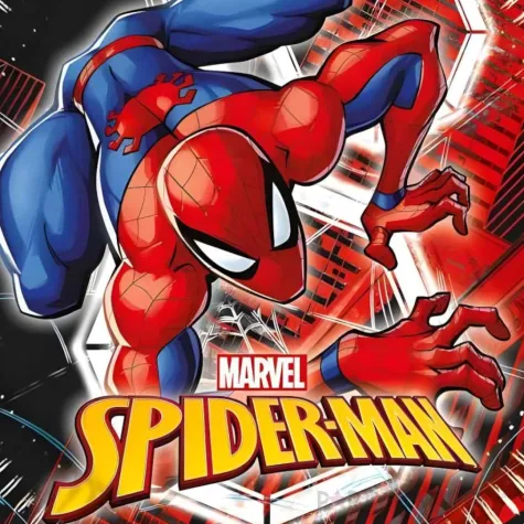 xx zta talerzyki papierowe spiderman world of web 20 cm 8 szt