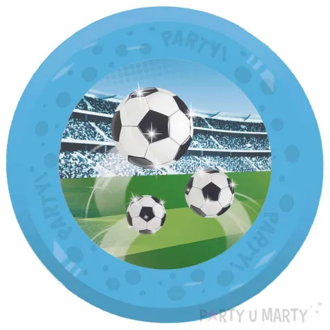 xx zta talerzyki wielokrotnego uzytku soccer fans 21cm 4 szt