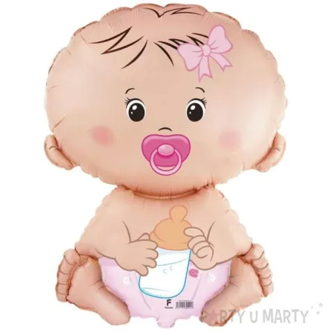 yy balon foliowy bobas dziewczynka flexmeal 26 shp