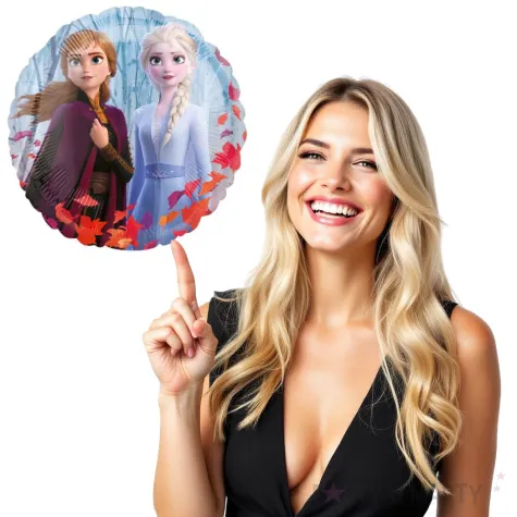 yy balon foliowy kraina lodu 2 siostry godan 18 rnd
