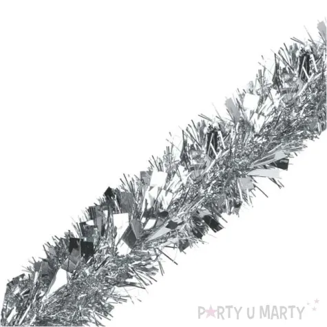 yy lancuch grube wlosie srebrny arpex 200 cm