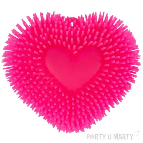 zabawka antystersowa kudlate serce rozowy arpex