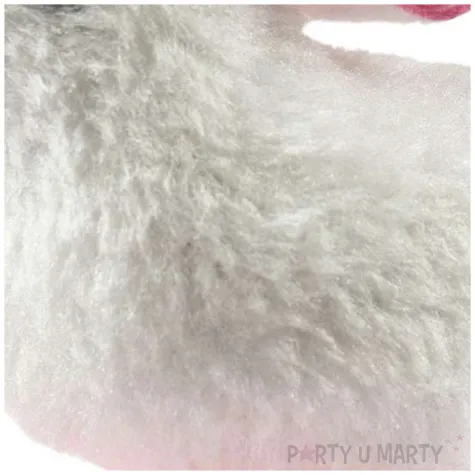 zabawka nakrecana zajaczek bialo rozowy arpex 10 cm