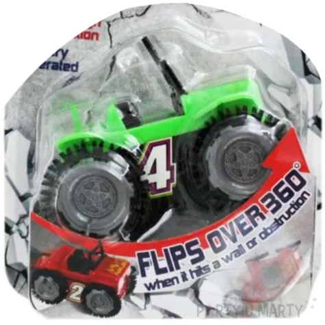 zabawka samochodzik micro flip zielony nova net