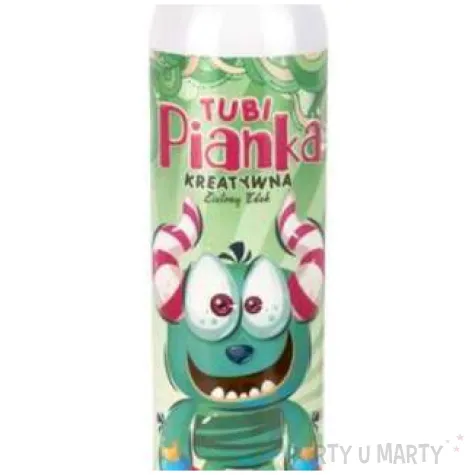 zabawna kapiel pianka zielony edek tuban 200 ml