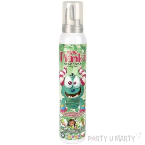 zabawna kapiel pianka zielony edek tuban 200 ml