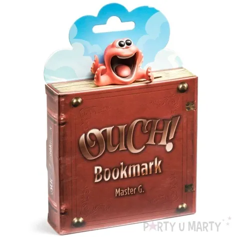 zakladka do ksiazki osmiornica 3d czerwony gadgetmaster