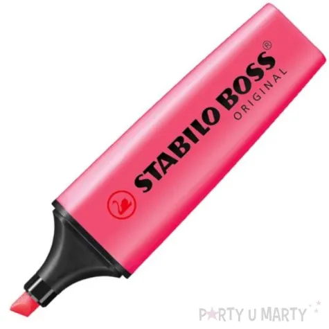 zakreslacz sciety boss rozowy stabilo 2 2 5 mm