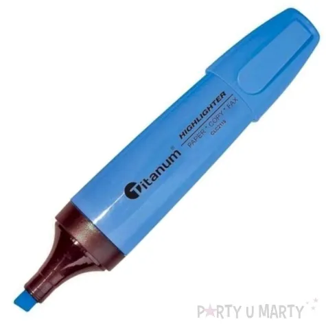 zakreslacz sciety niebieski titanum 1 5 mm