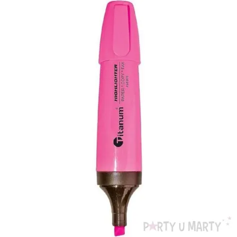 zakreslacz sciety rozowy titanum 1 5 mm