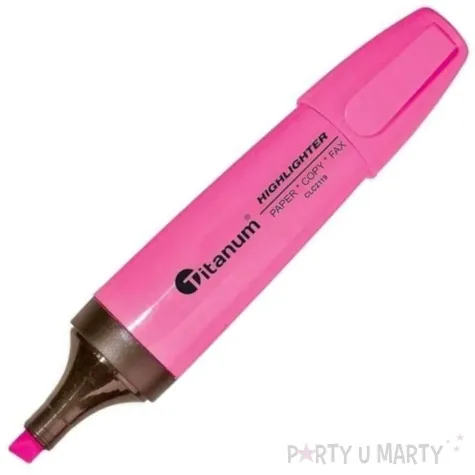 zakreslacz sciety rozowy titanum 1 5 mm