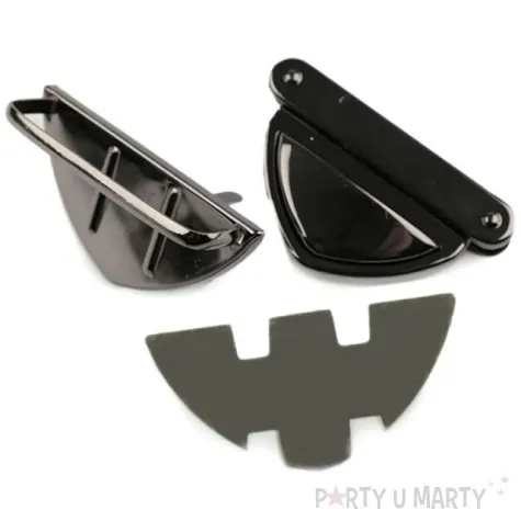 zapiecie metalowe do toreb czarny stoklasa 25x50mm