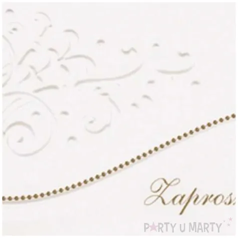 zaproszenia uniwersalne skladane bialy maki 10 szt