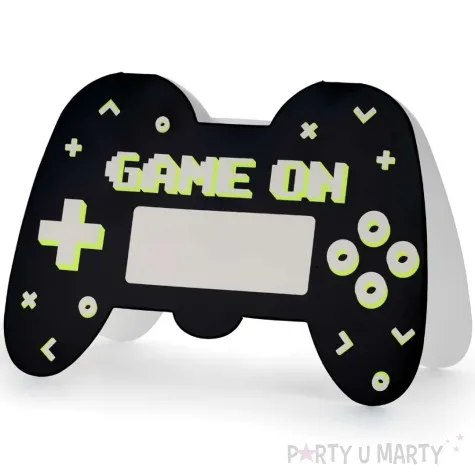 zaproszenia urodzinowe gamepad game on partydeco 6 szt