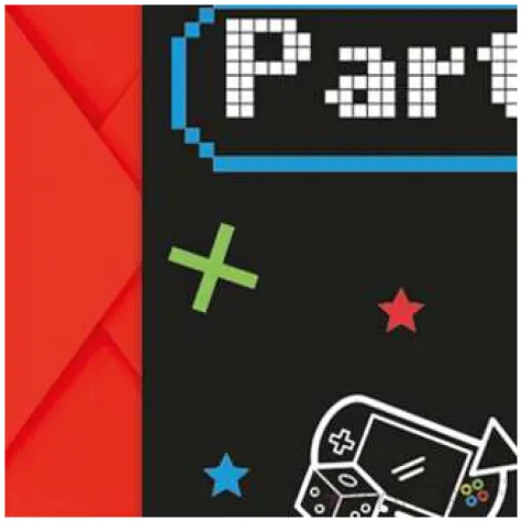 zaproszenia urodzinowe gaming party procos 6 szt