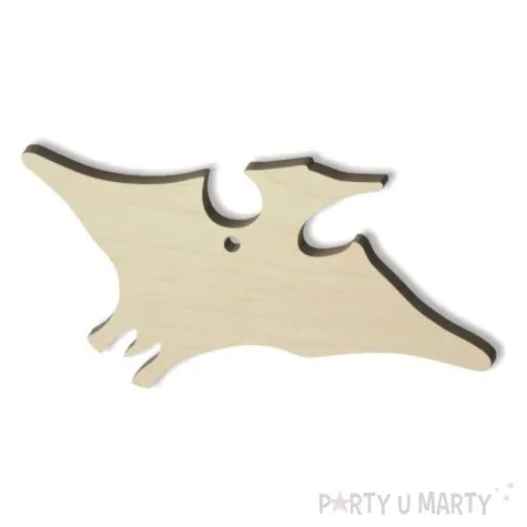 zawieszka drewniana dino pterodaktyl 60x90 mm