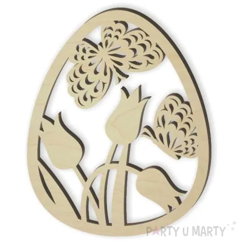 zawieszka drewniana jajko pisanka opifex 72 x 90 mm