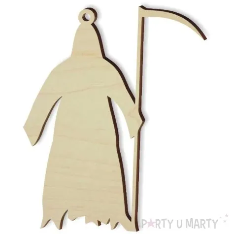 zawieszka drewniana kostucha 66 x 82 mm 10 szt