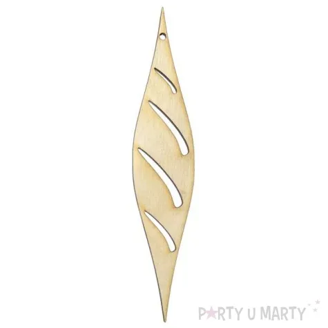 zawieszka drewniana swiateczna bombka swider 30 x 150 mm 10 szt