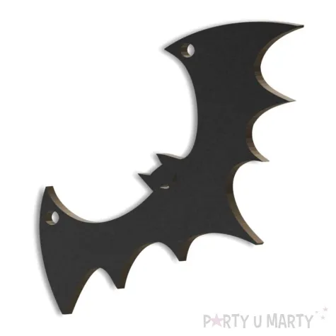 zawieszka hdf nietoperz olbrzymi czarna 165 x 100 mm
