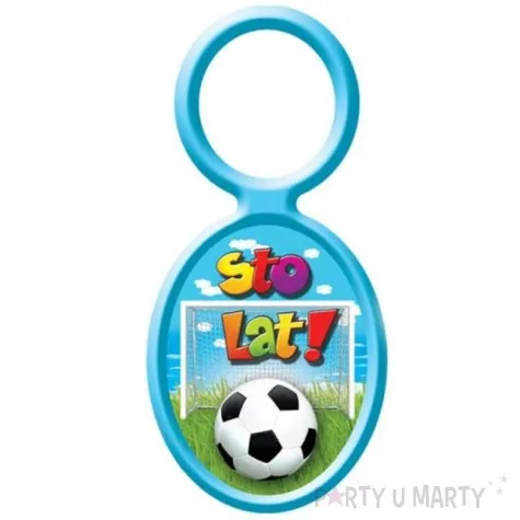 zawieszka na butelke pilka nozna sto lat dekoracjepolska 20 szt