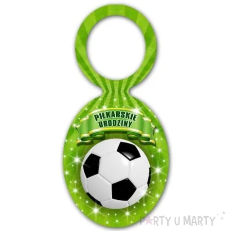 zawieszka na butelke pilkarskie dekoracjepolska 20 szt