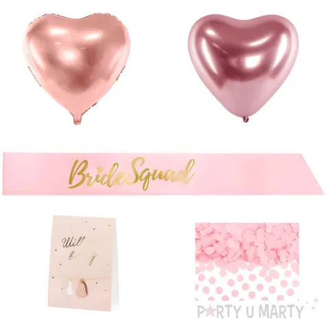 zestaw akcesoriow druhna wieczor panienski partydeco 10 szt