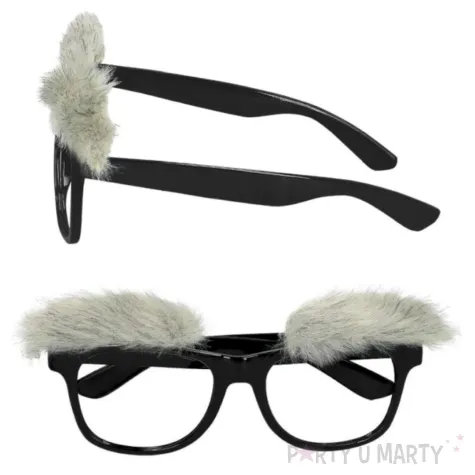 zestaw akcesoriow stary dziadek czapka okulary i wasy boland 3 szt