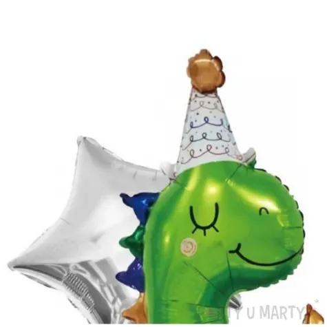 zestaw balonow foliowych dinozaury happy dino birthday jix 34 5 szt