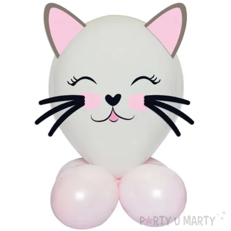 zestaw balonow urocze zwierzatka kotek godan 12