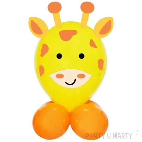 zestaw balonow urocze zwierzatka zyrafa godan 12