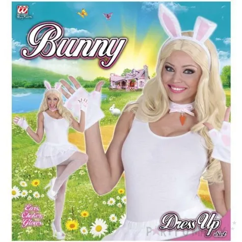 zestaw bialy kroliczek widmann