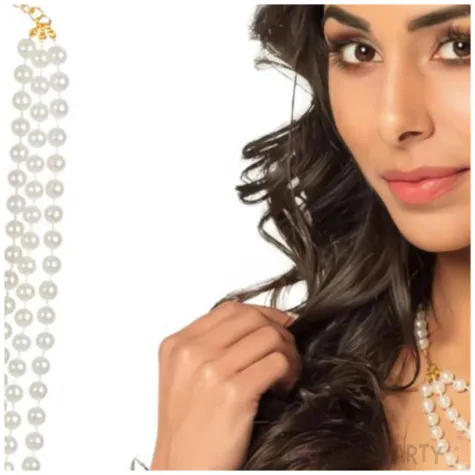 zestaw bizuteria naszyjnik i kolczyki perlowy boland