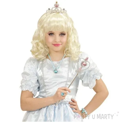 zestaw bizuterii gem heart serce turkusowy widmann