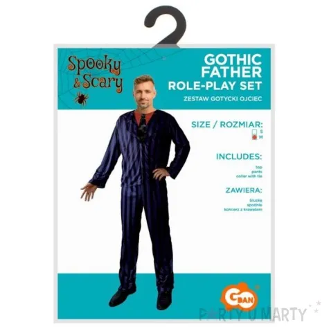 zestaw dla doroslych gotycki ojciec fioletowy godan rozm m