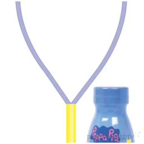 zestaw do baniek mydlanych swinka peppa 2 czesci tuban 250 ml