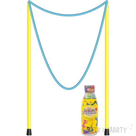 zestaw do baniek mydlanych sznurek plyn 400ml tuban