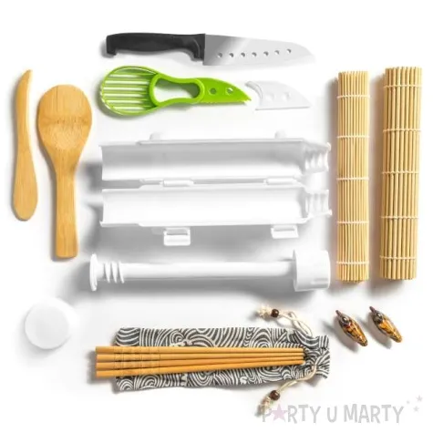 zestaw do sushi rybka deluxe bambusowe gadgetmaster