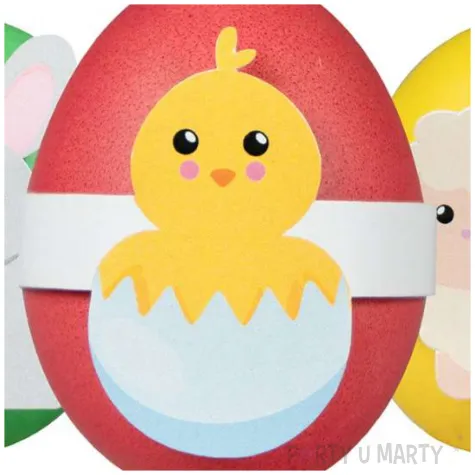 zestaw do zdobienia jajek barwniki owijki mix arpex 3 szt