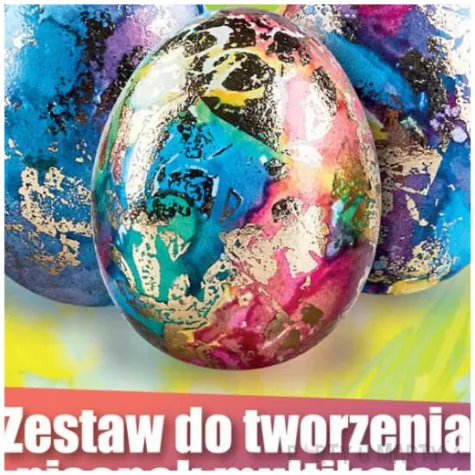 zestaw do zdobienia jajek blyszczace pisanki arpex