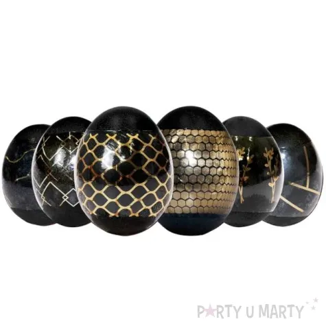 zestaw do zdobienia jajek glamour owijki barwniki zloty arpex 6 szt