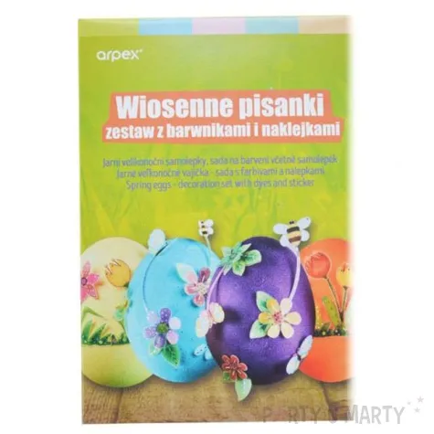 zestaw do zdobienia jajek wiosenne pisanki arpex